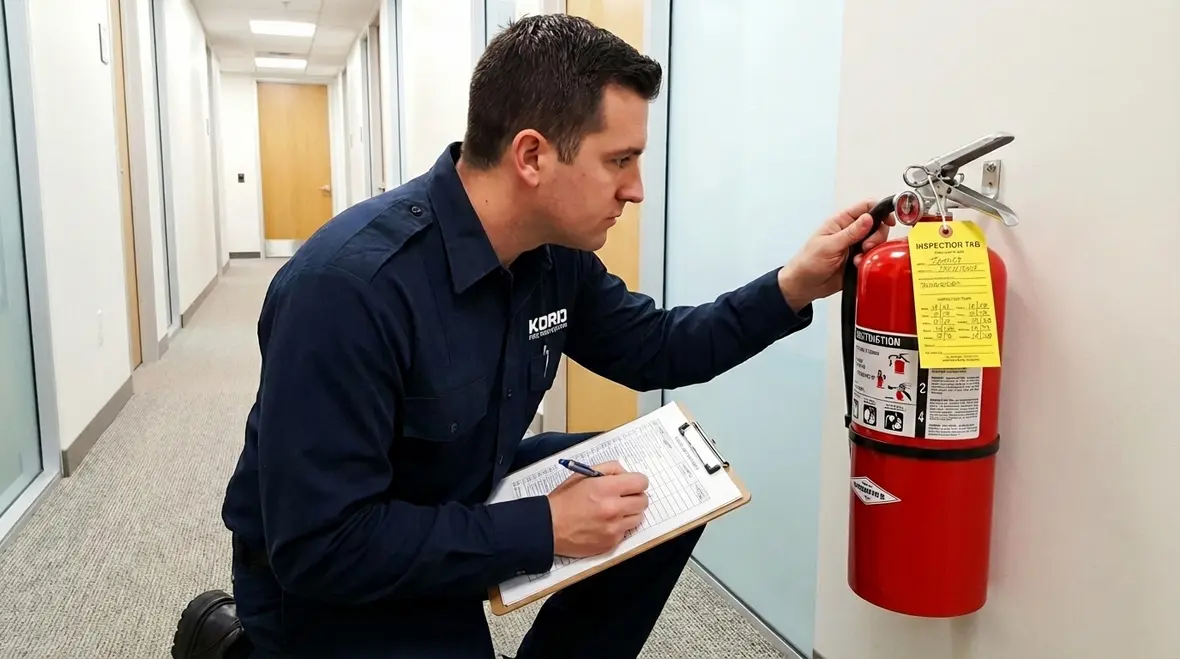 Annual fire extinguisher inspection checklist