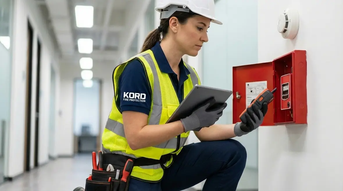 Los Angeles fire sprinkler riser and alarm system inspection