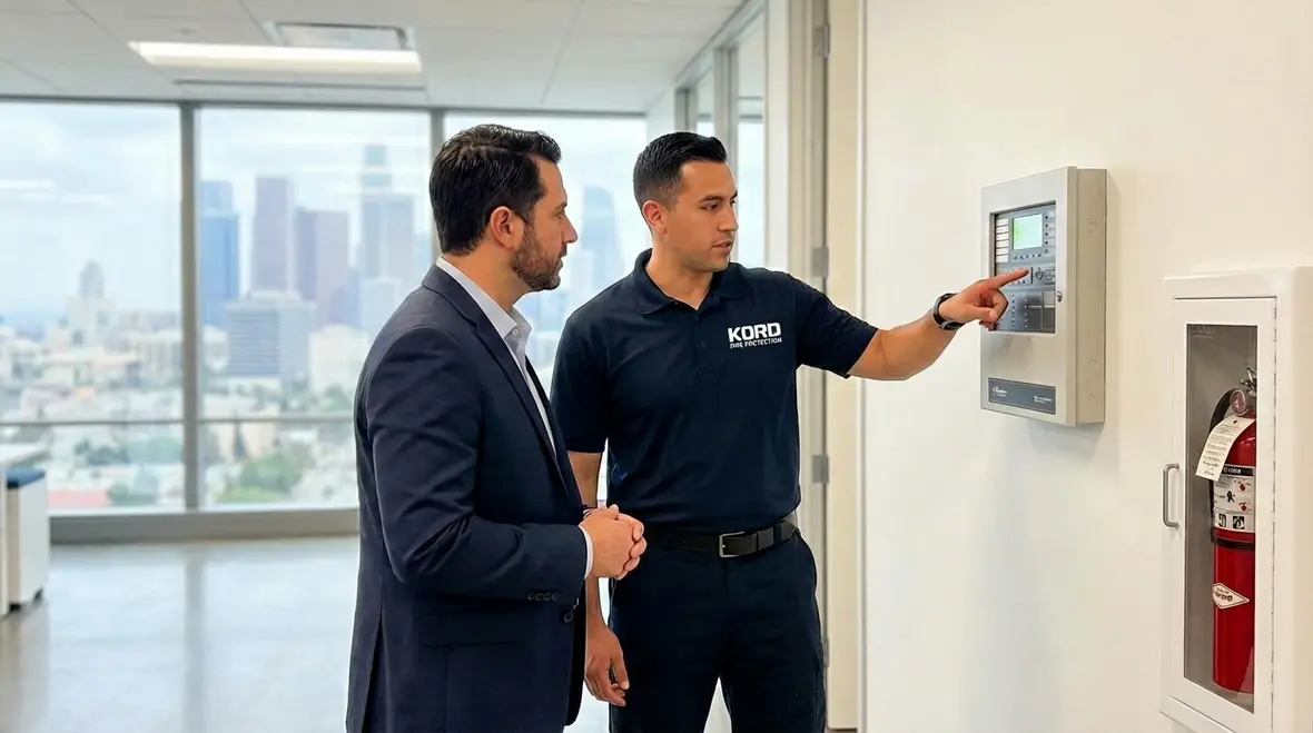 Annual fire system testing Los Angeles featured image