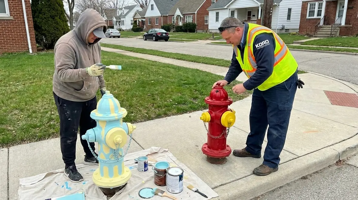 Fire Hydrant Painting: Rules, Authority and Safety