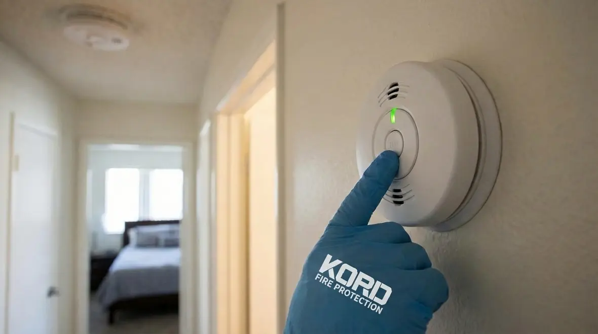 Carbon monoxide detector inspection in Los Angeles County