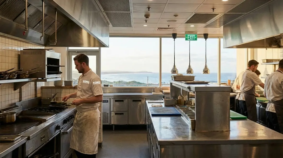 Oceanside commercial building fire safety equipment