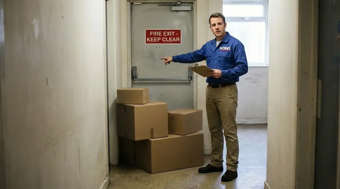 Sprinkler system inspection in Chula Vista building