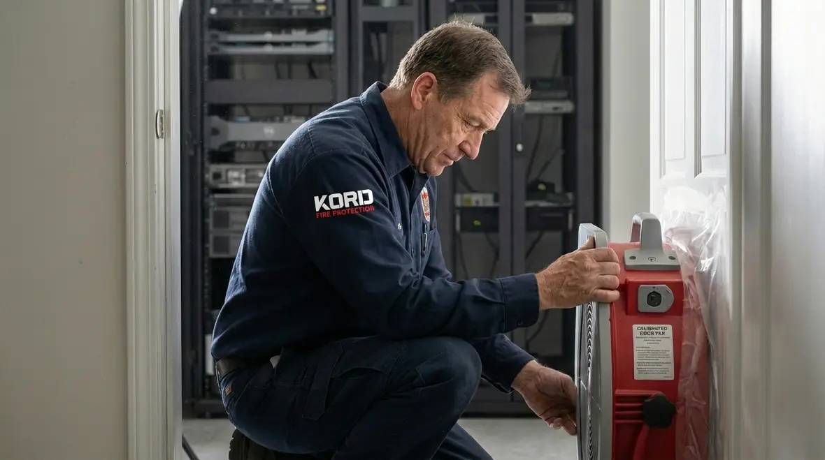 Clean agent fire suppression system cylinder bank