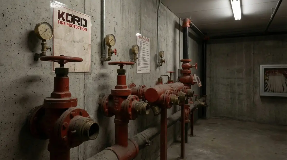 Integrated fire protection systems in a Los Angeles apartment
