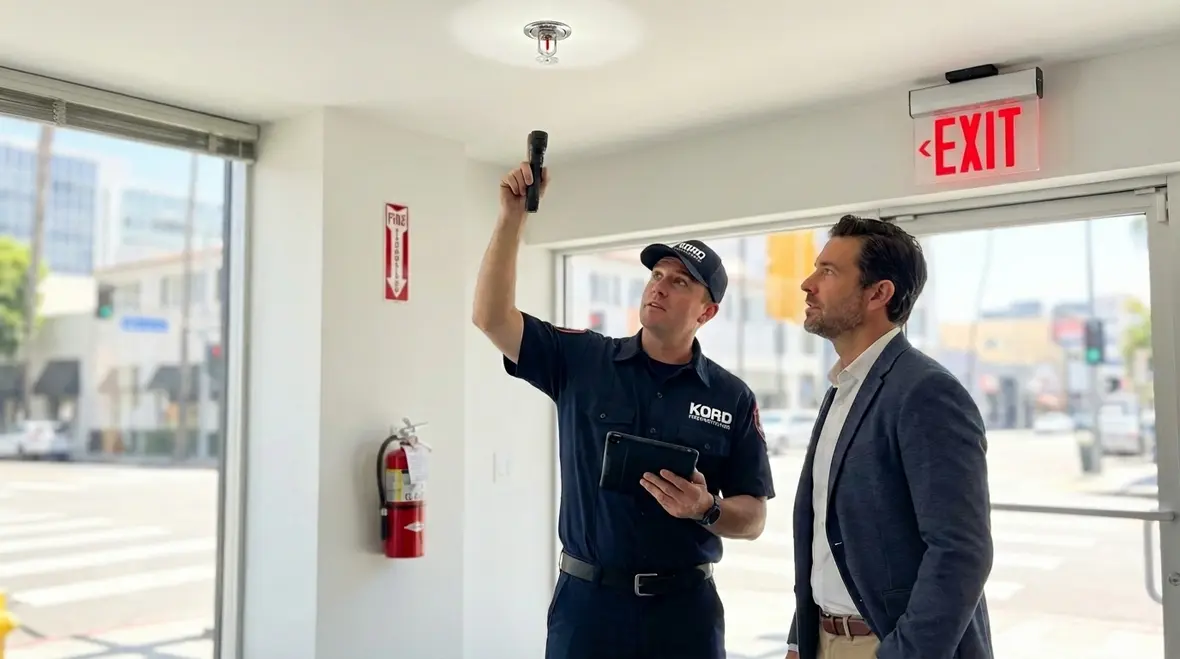 Commercial Fire Inspection Los Angeles Guide
