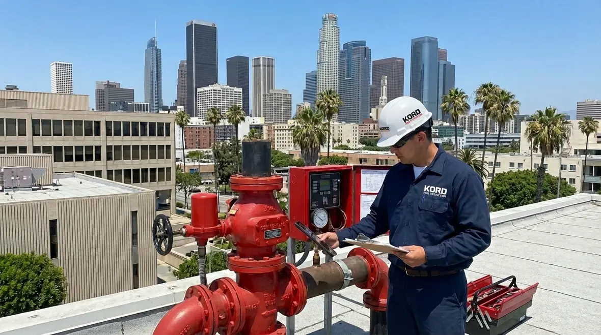 Commercial Fire System Maintenance Los Angeles