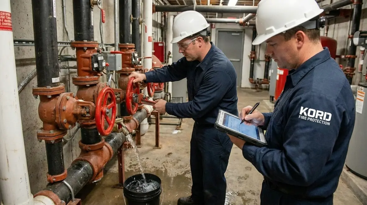 Fire protection ITM documentation and reports