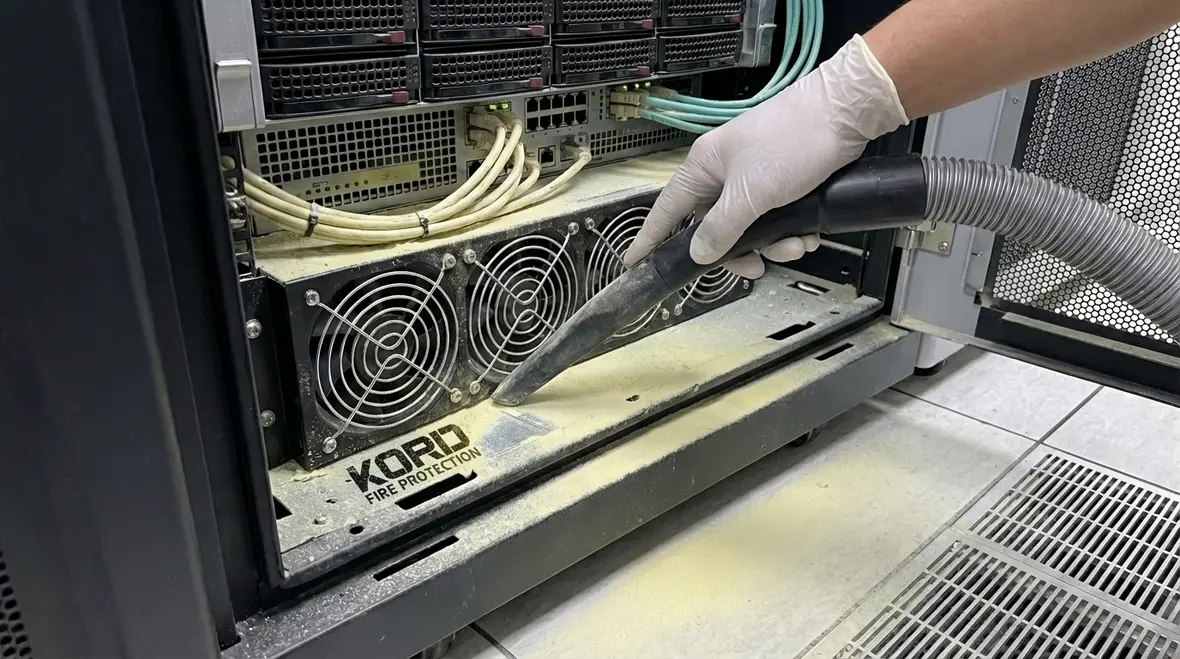 Dry chemical fire suppression cleanup guide for businesses