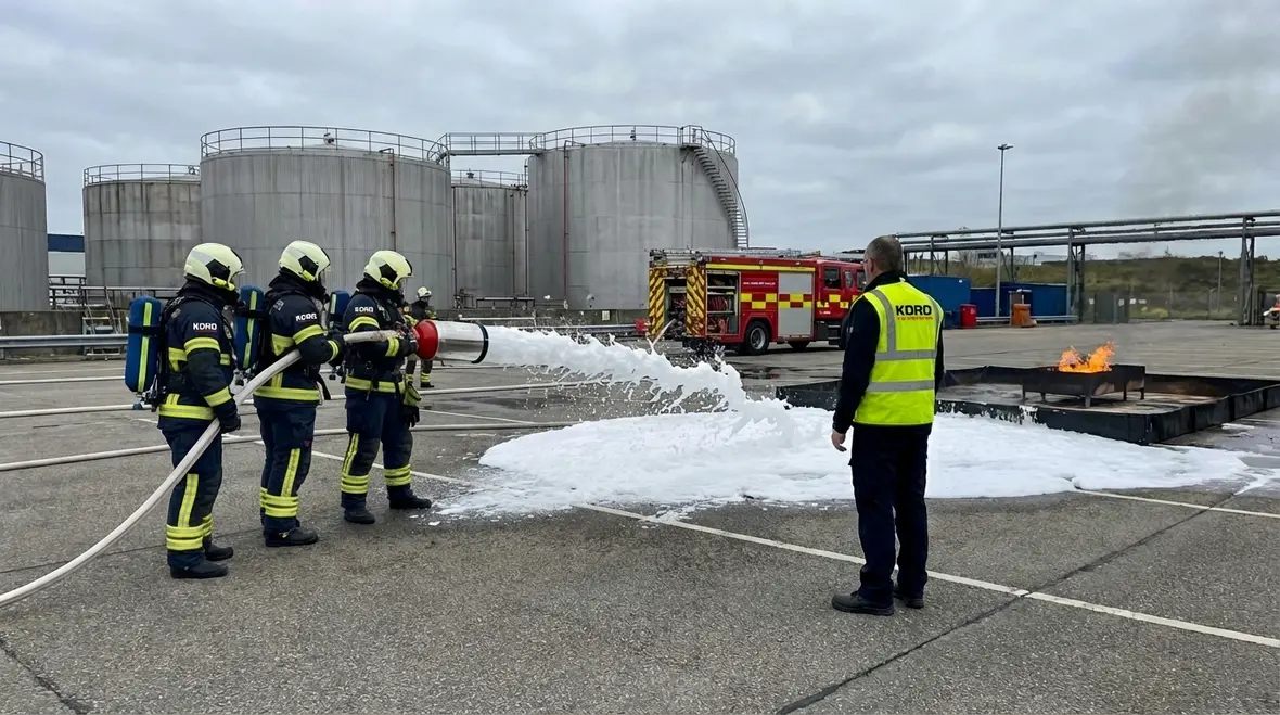 Eco Friendly Fire Suppression Foam Without PFAS