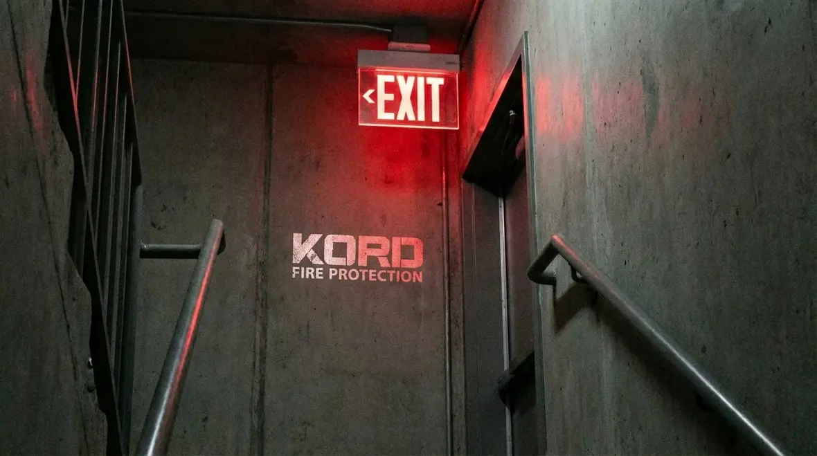Exit sign directional arrow rules explained