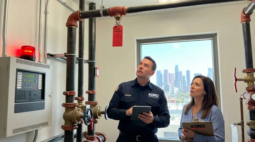 failed fire sprinkler inspection