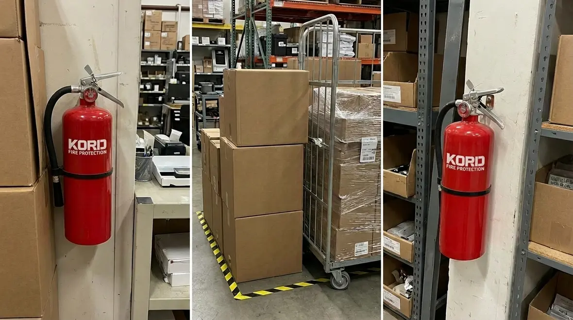 Fire extinguisher accessibility clearance featured image