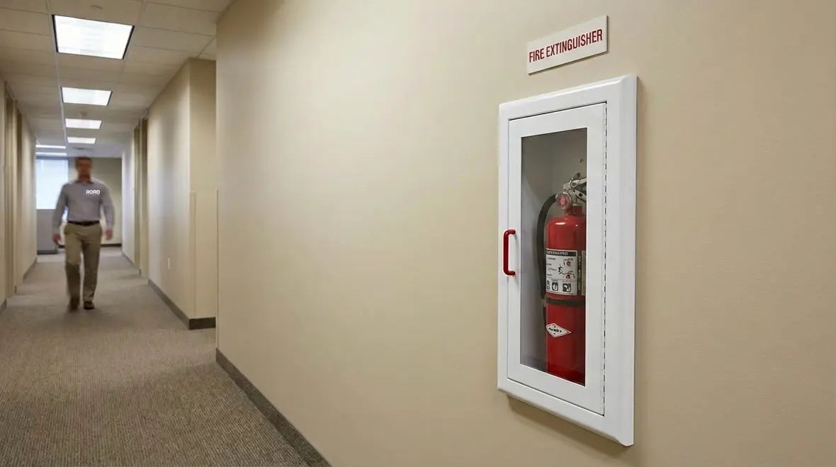 Fire extinguisher cabinet requirements featured image