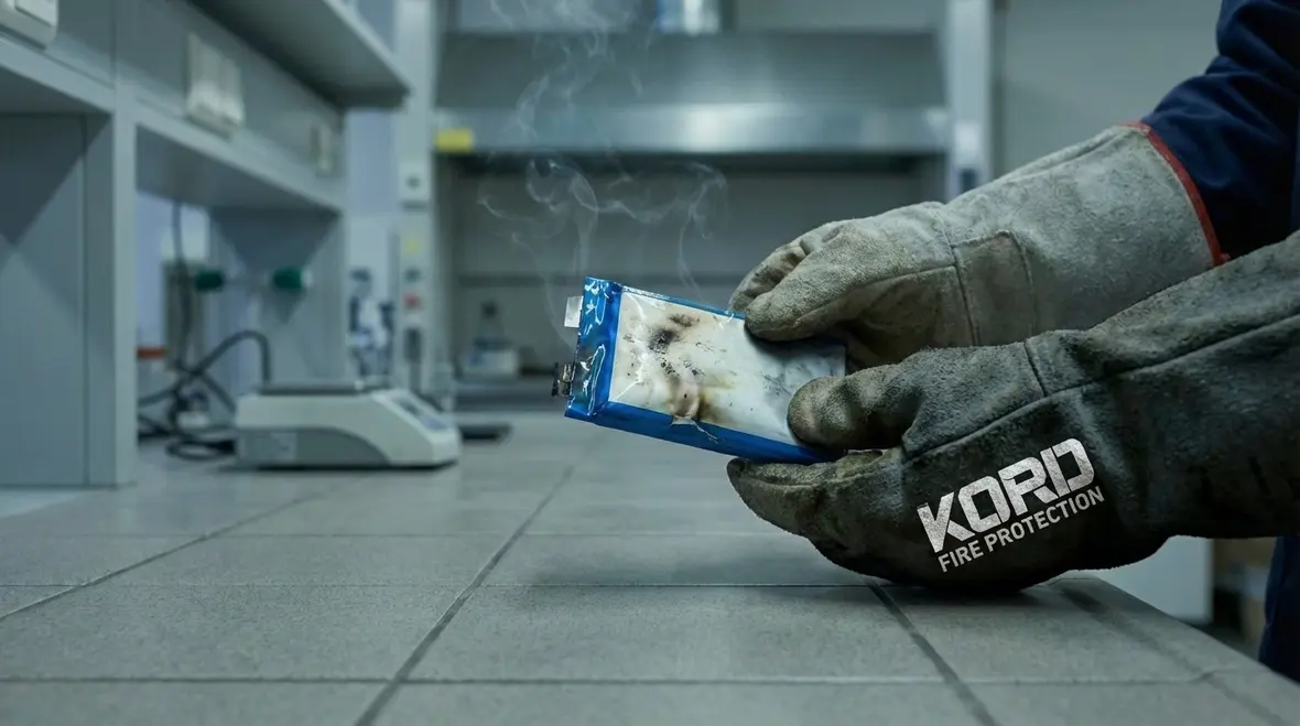 Lithium ion powered devices representing everyday fire risk