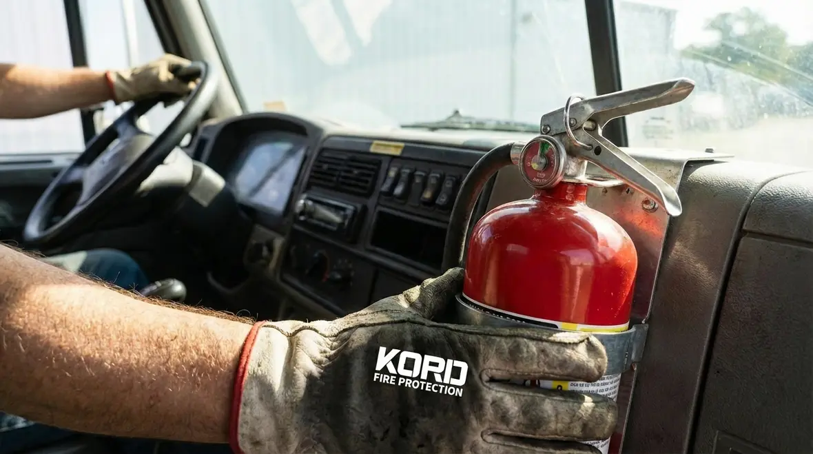 Different fire classes for commercial vehicle fleets
