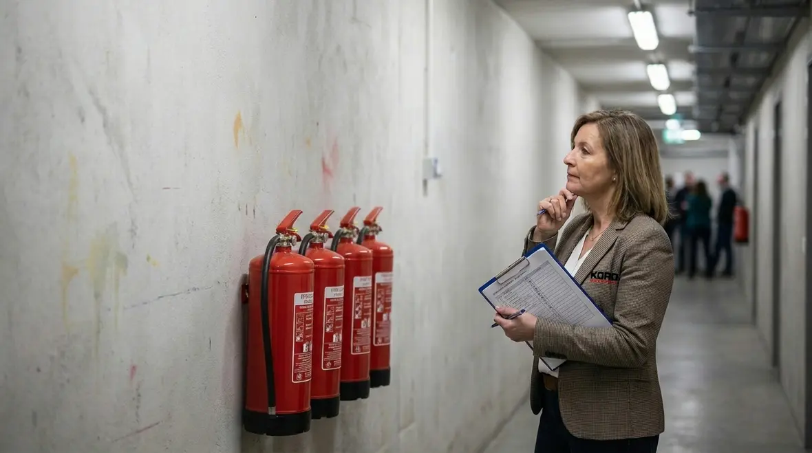 Fire extinguisher maintenance planning and budgeting