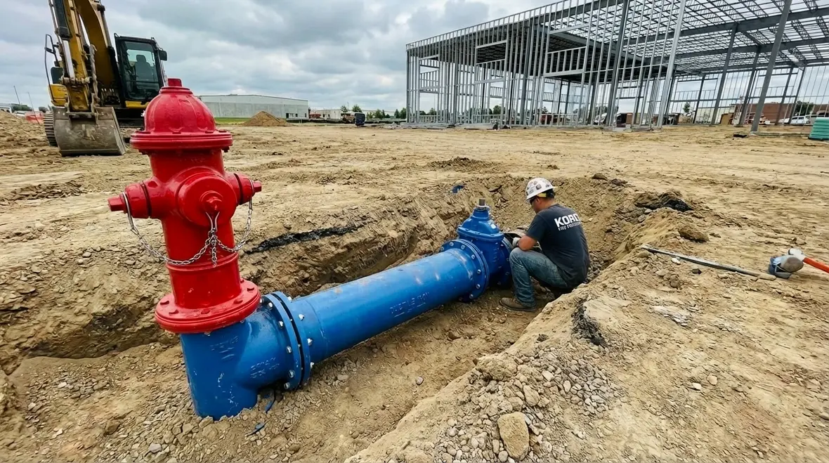 Fire hydrant water supply system design cover