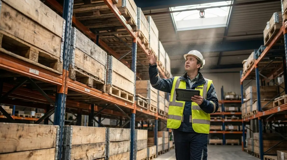 Exterior fire risk assessment around Los Angeles building