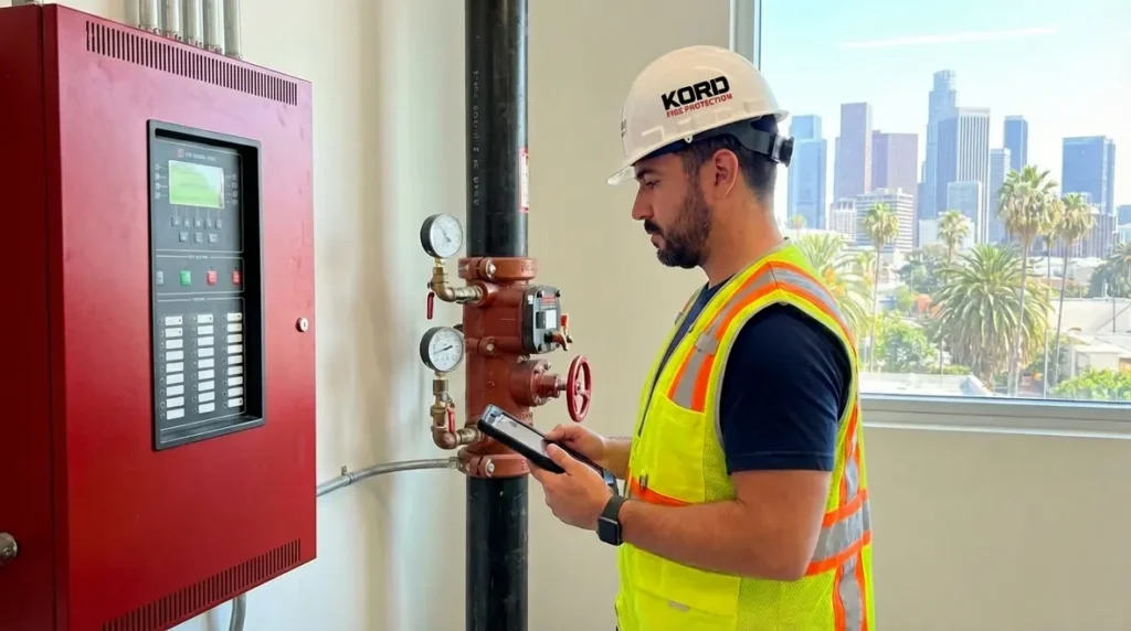 fire protection maintenance los angeles property managers