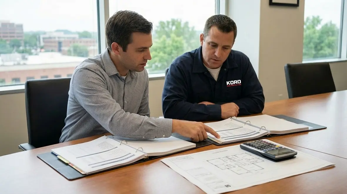 Cost versus risk discussion for fire system upgrades