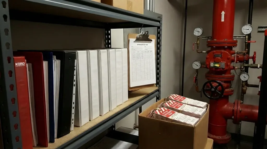 fire protection records retention