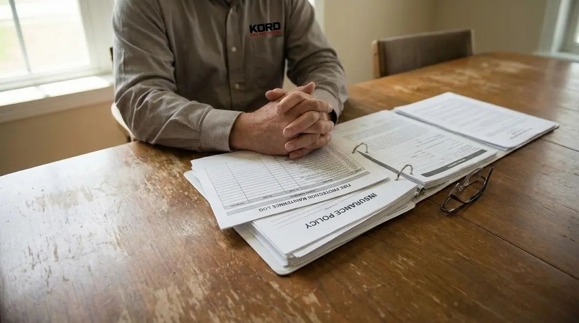 Fire protection records retention schedule planning