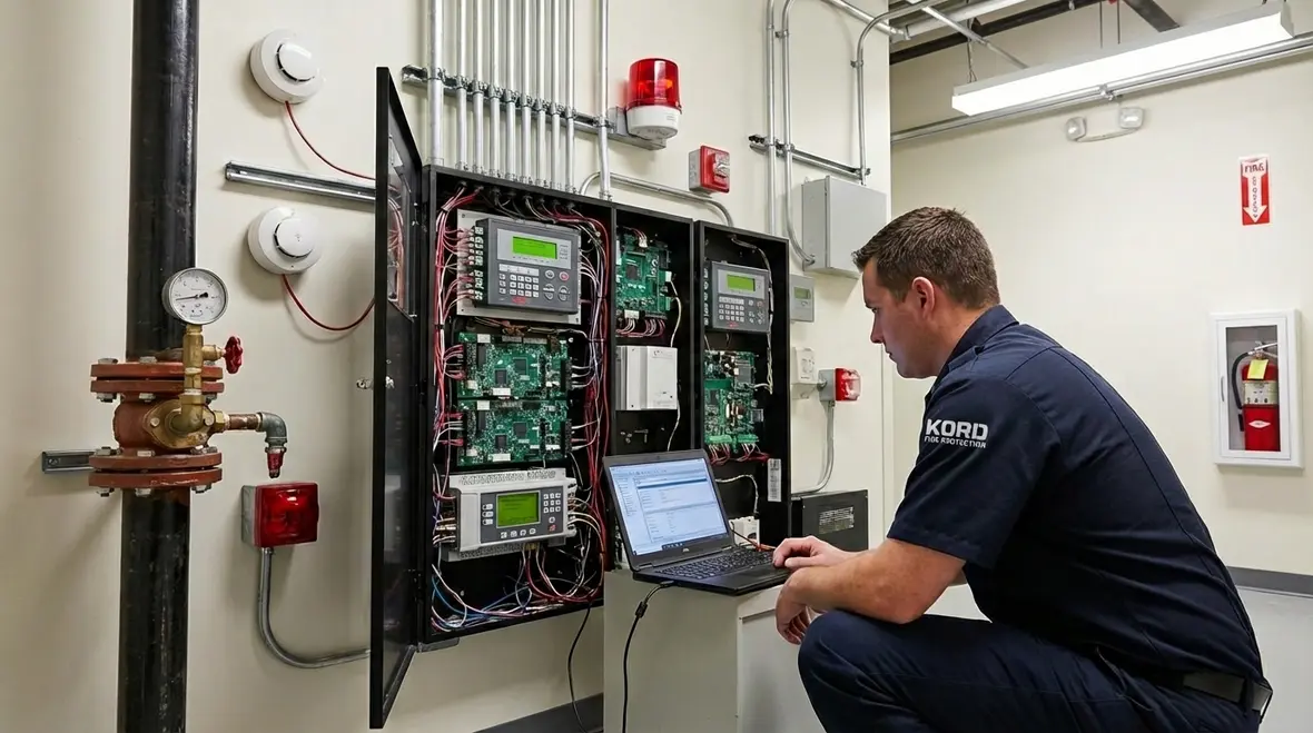 What counts as a fire protection system