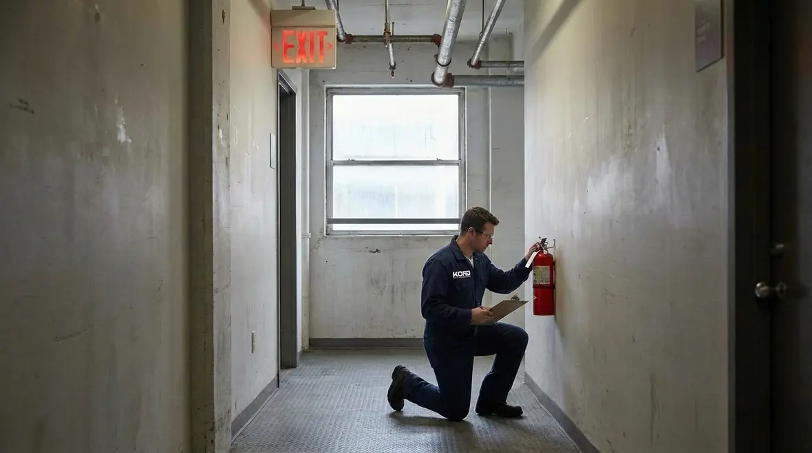 Fire code violations and corrections