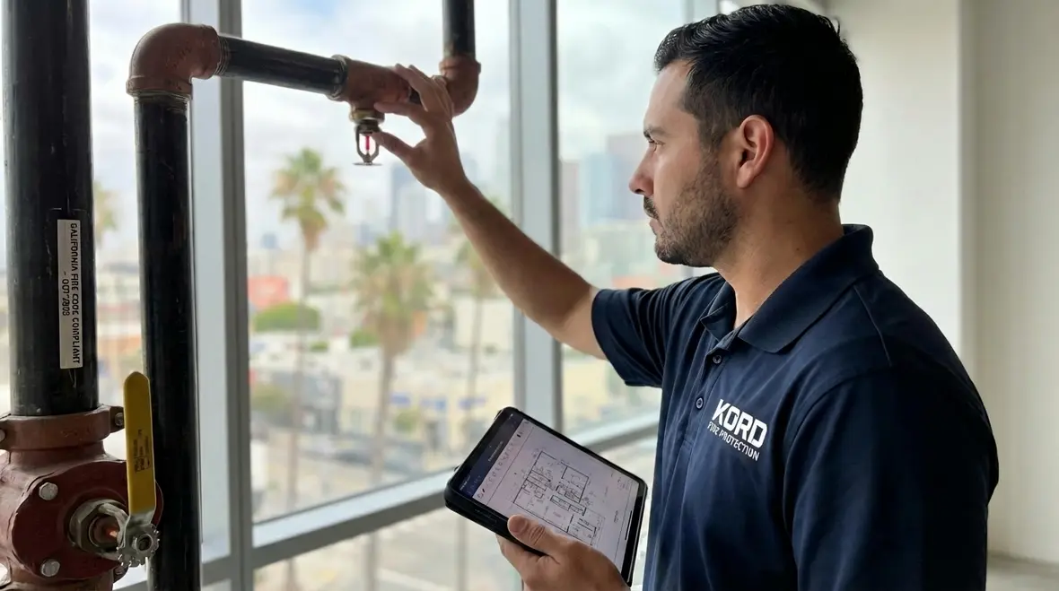 California fire sprinkler code requirements explained