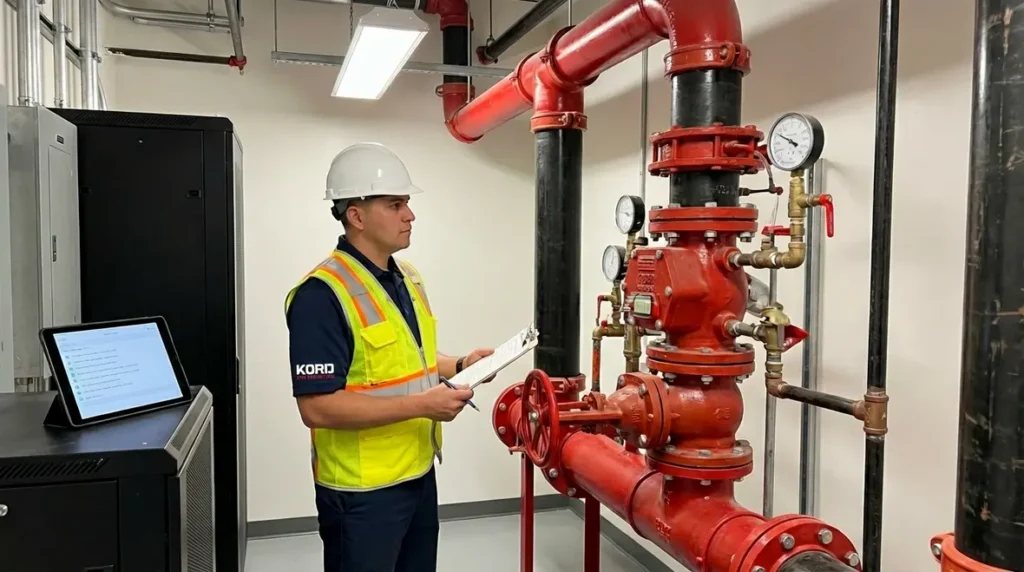 fire sprinkler testing frequency