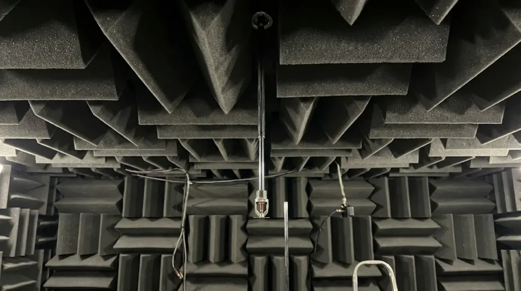 fire suppression for anechoic chambers