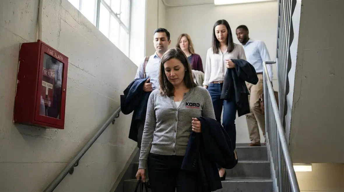 Networked fire alarm monitoring technology for faster dispatch