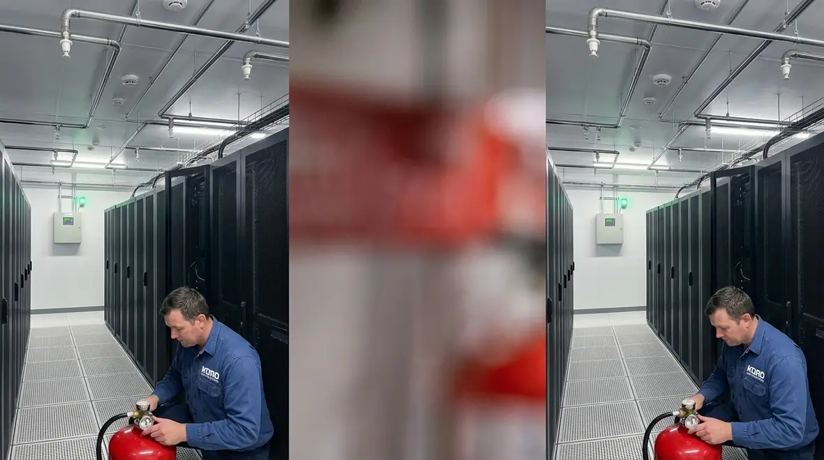 Fire suppression system downtime reduction feature image