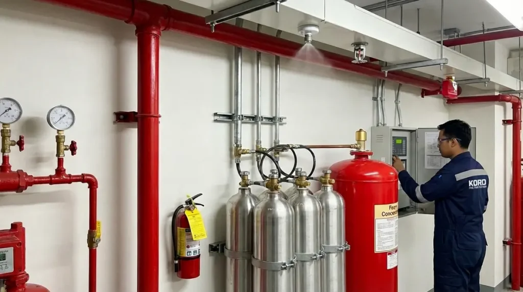 fire suppression system types