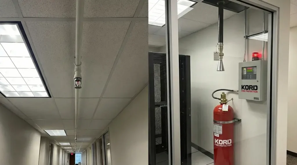 fire suppression vs fire sprinkler system
