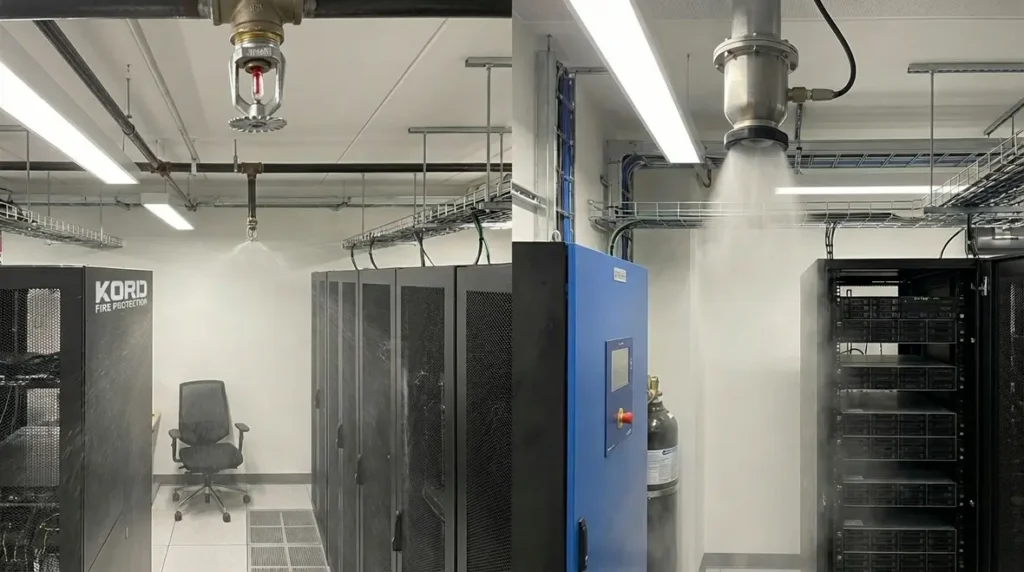 fire suppression vs fire sprinkler system