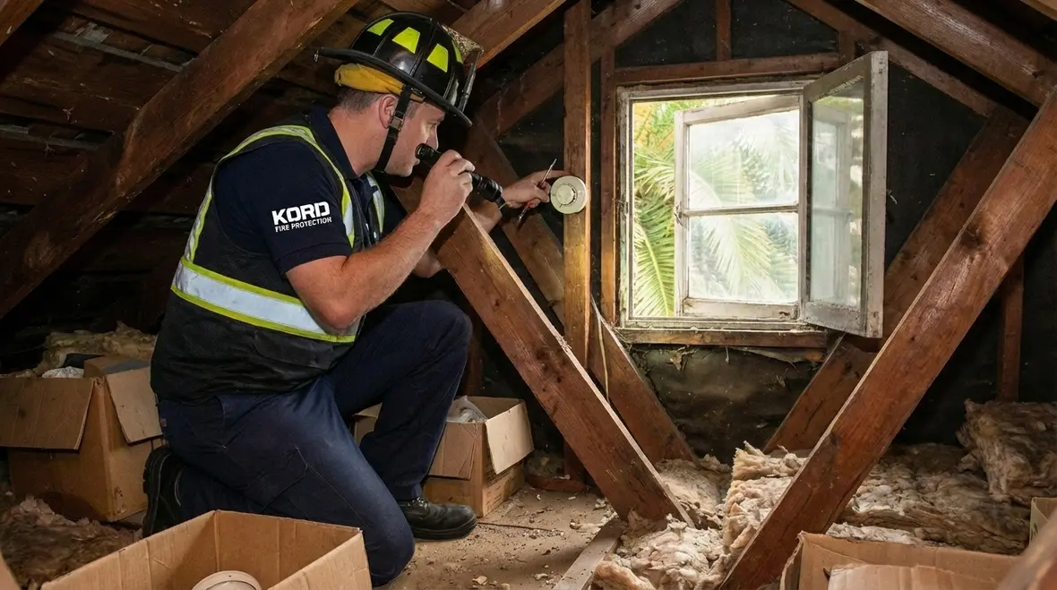 Different types of fixed, rate-of-rise, and combination heat detectors