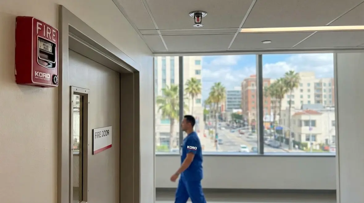 Hospital fire protection systems in Los Angeles