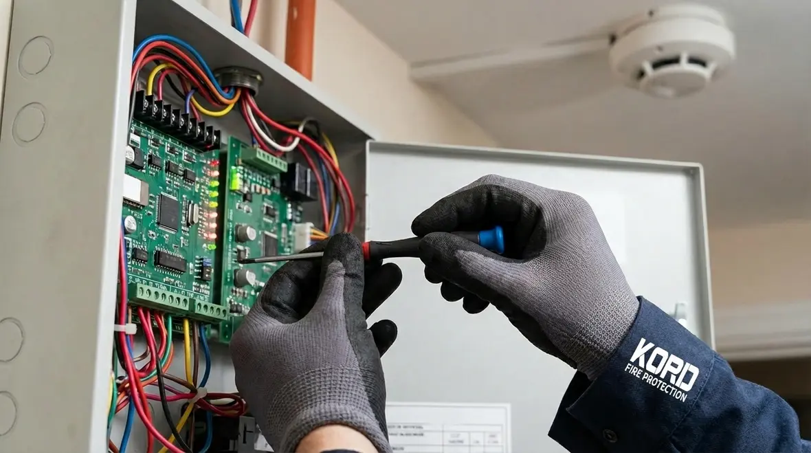 How smoke detectors communicate with alarm panels