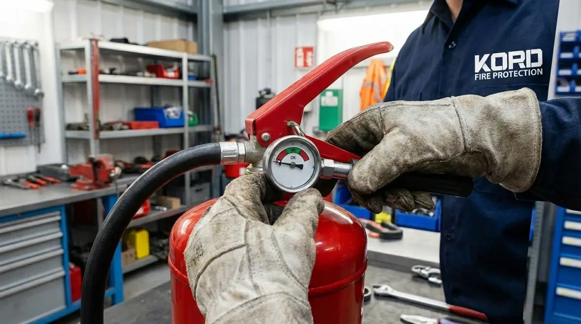 Fire extinguisher safety and pressure risks