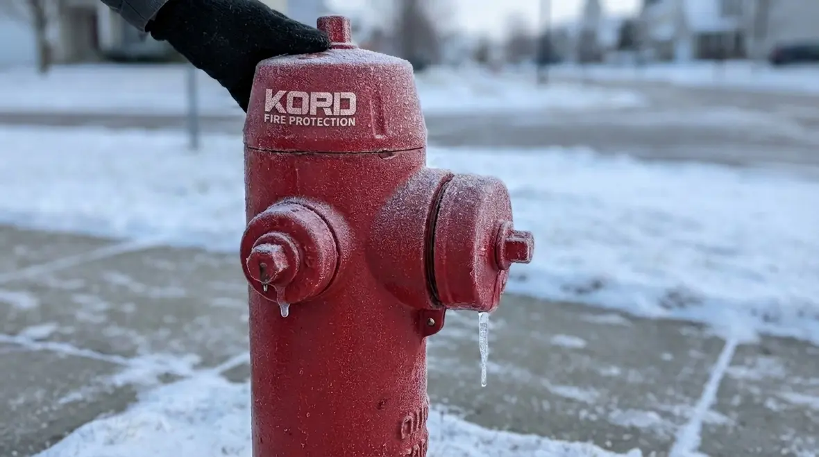 How to winterize fire hydrants for cold weather