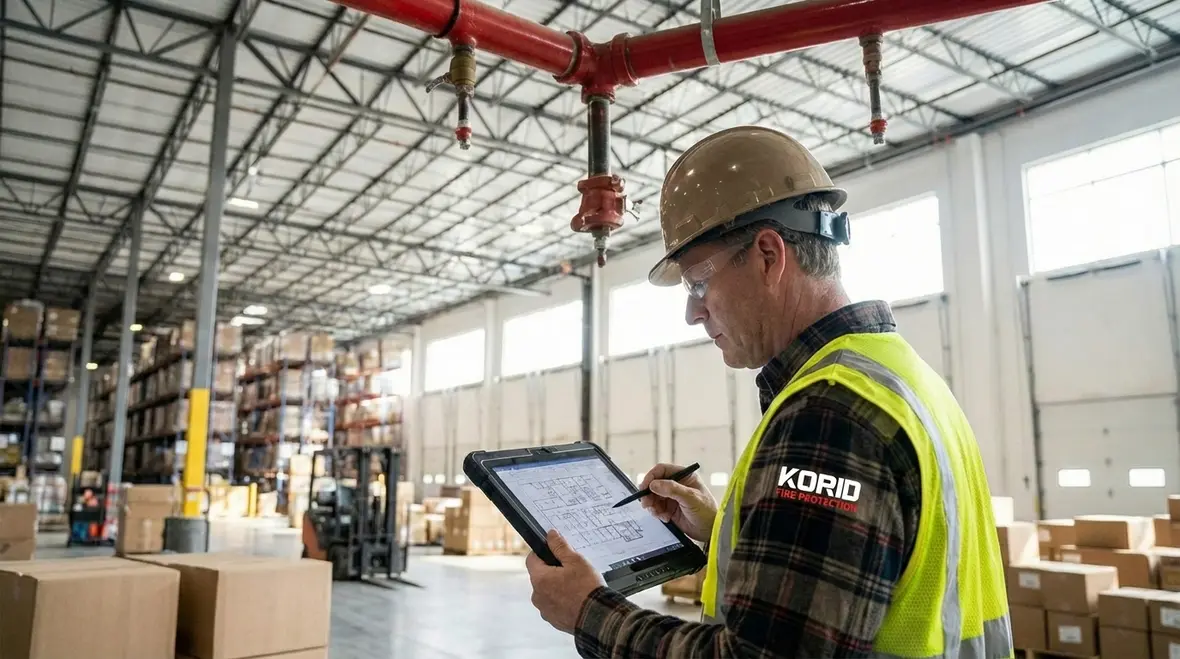 Smart fire suppression monitoring and controls