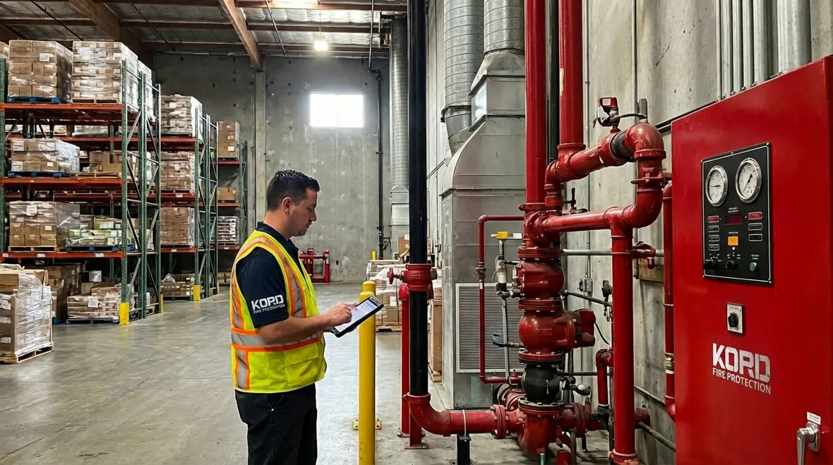 Large facility fire protection Los Angeles