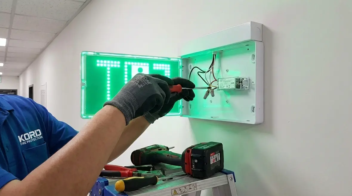 LED exit sign maintenance savings explained
