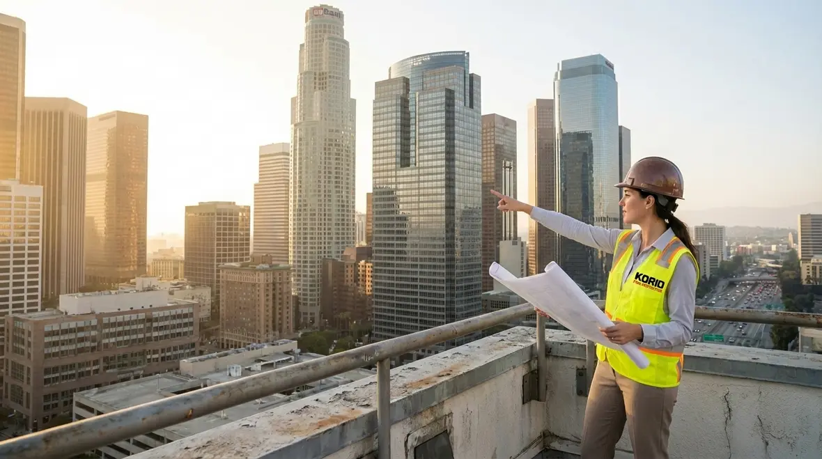 Los Angeles commercial property fire safety walk-through