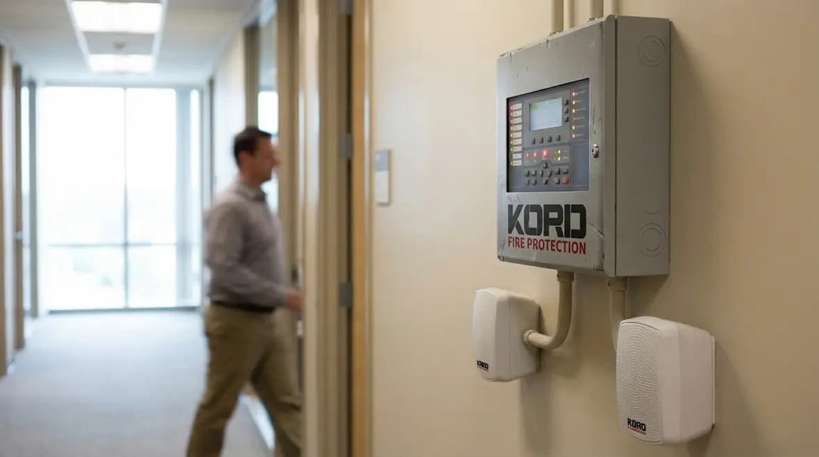 Fire sprinkler valves, standpipe, and water supply system in Los Angeles commercial facility