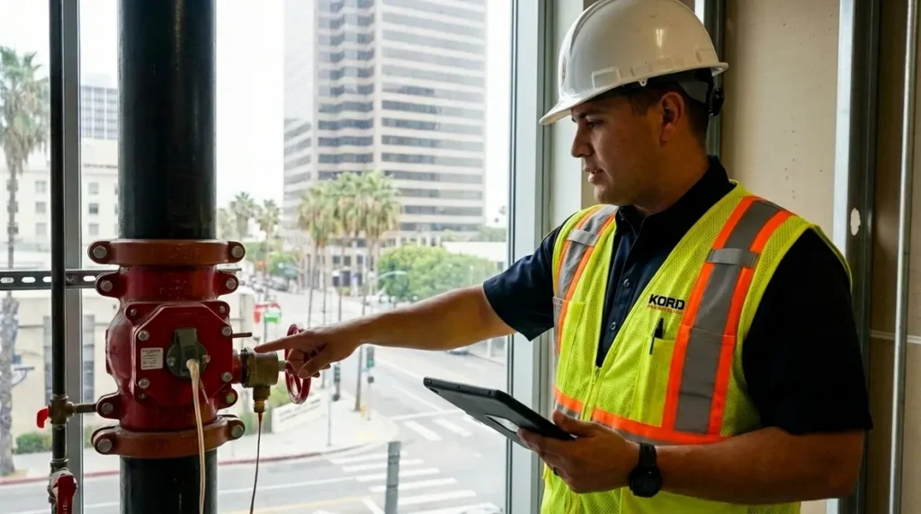 los angeles fire safety inspection commercial buildings