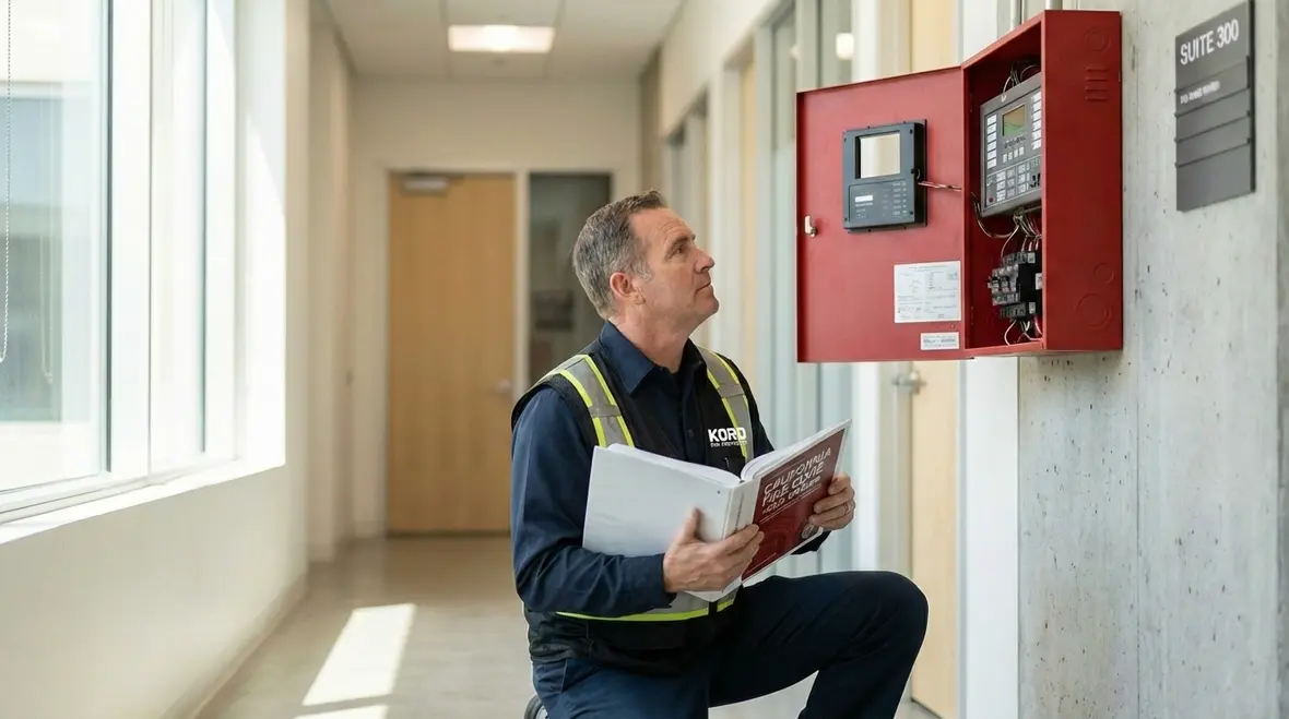 Los Angeles commercial building fire protection overview