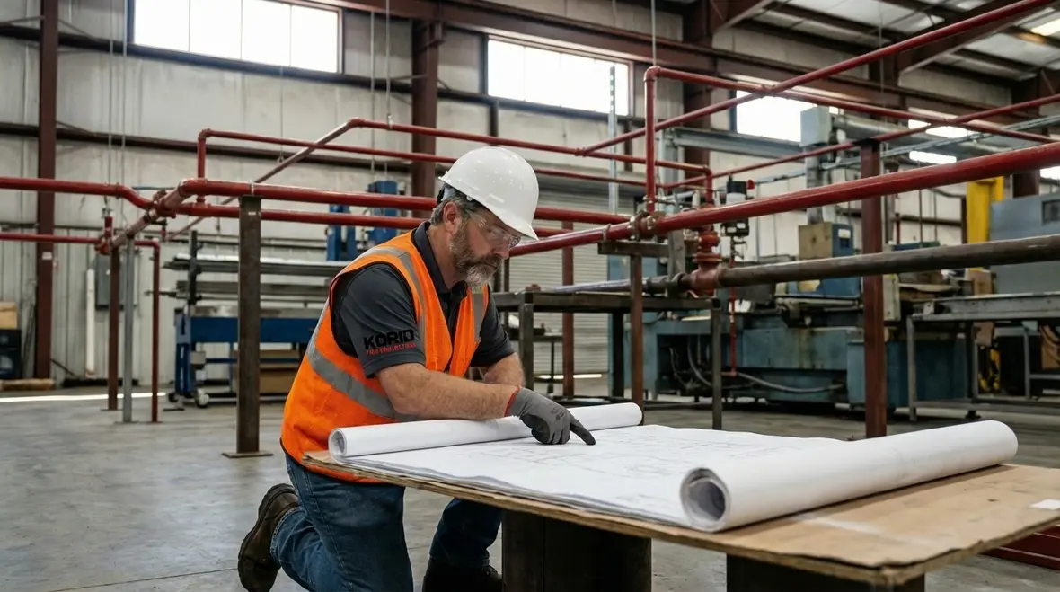 Different types of fire suppression systems used in Los Angeles manufacturing plants